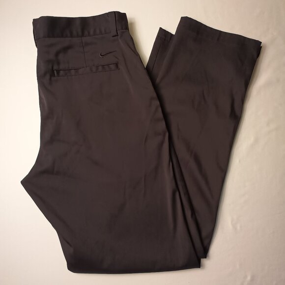 Mens Nike Golf Tour Performance Pants Size 32x32 Dri-Fit Black Color - Picture 1 of 10